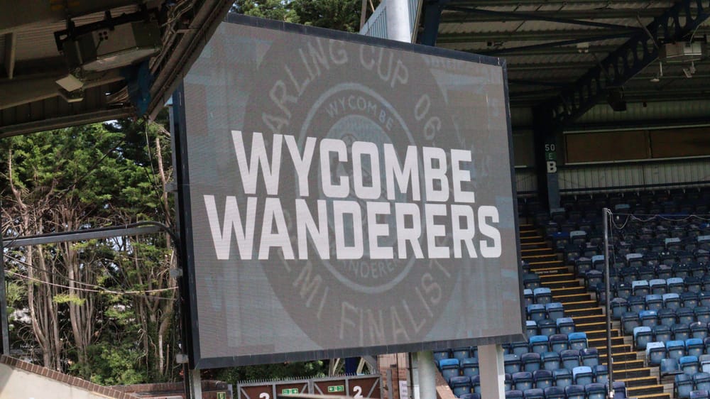 Wycombe Wanderers big screen