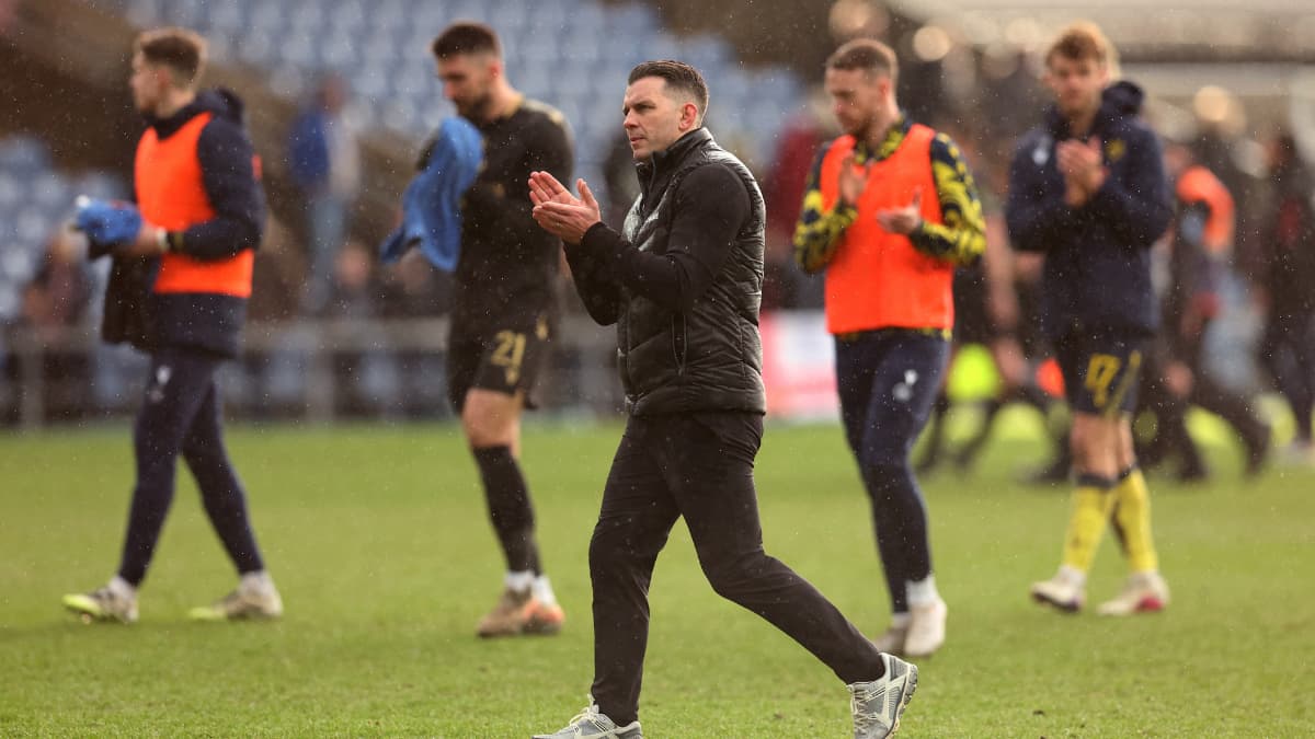 Oxford United manager Matt Bloomfield