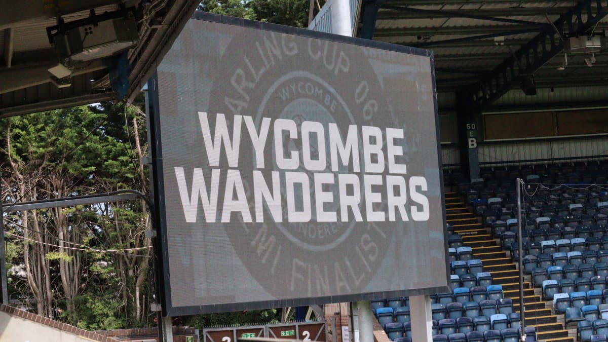 Wycombe Wanderers big screen