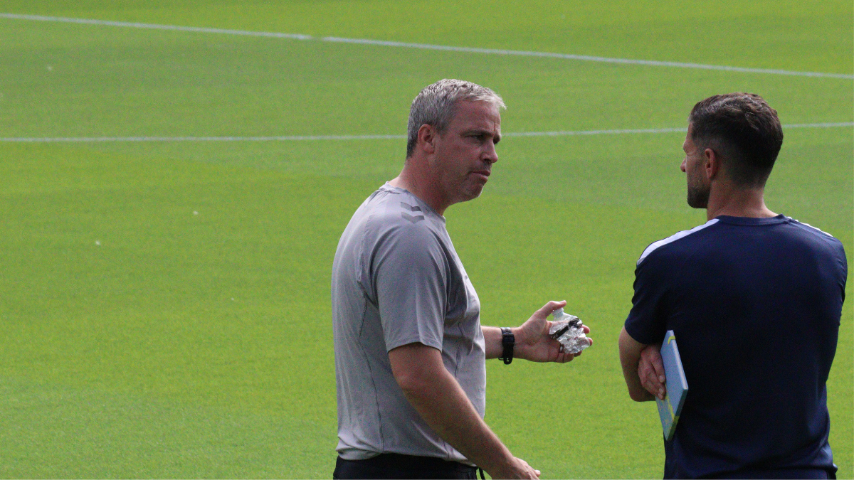 Wycombe head coach Michael Duff